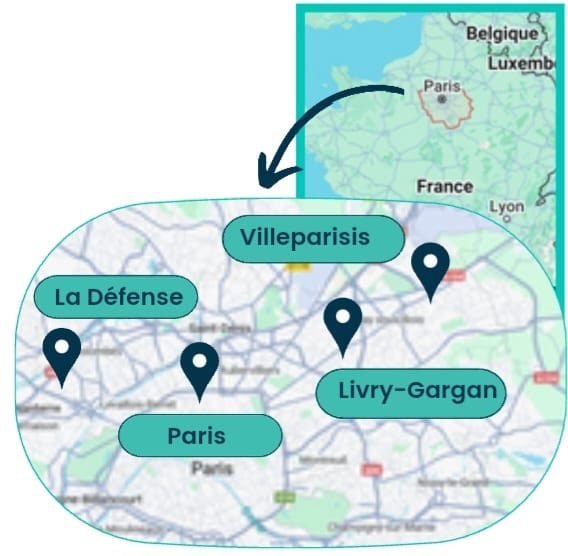 SEINE SAINT DENIS Seine et Marne Paris Haut-de-Seine