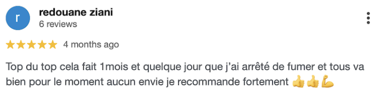 laser anti tabac